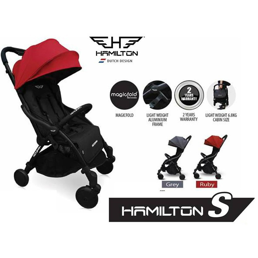 HAMILTON SERIES S1 MAGIC FOLD BABY STROLLER Shopee Malaysia