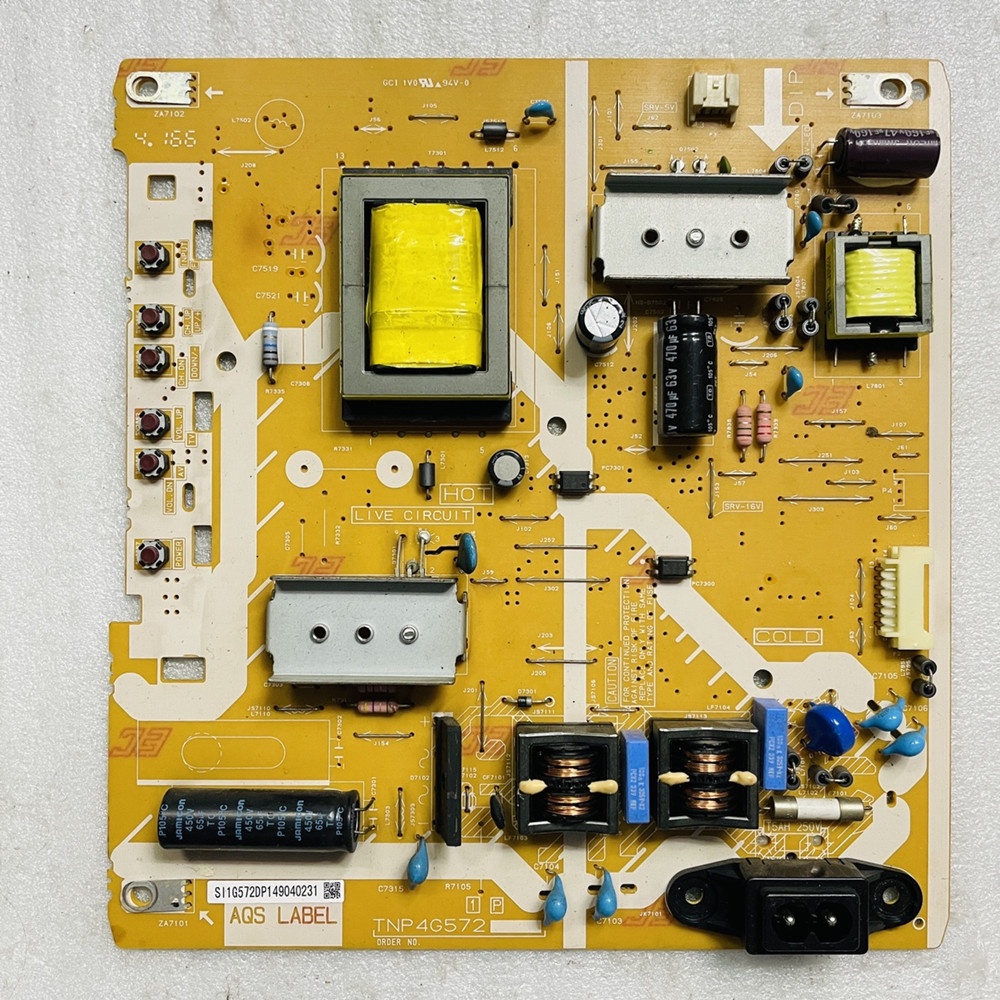 Carte D'alimentation PSU Pour TV Panasonic TX-32CS510E - TNP4G572 TX/P1EVE