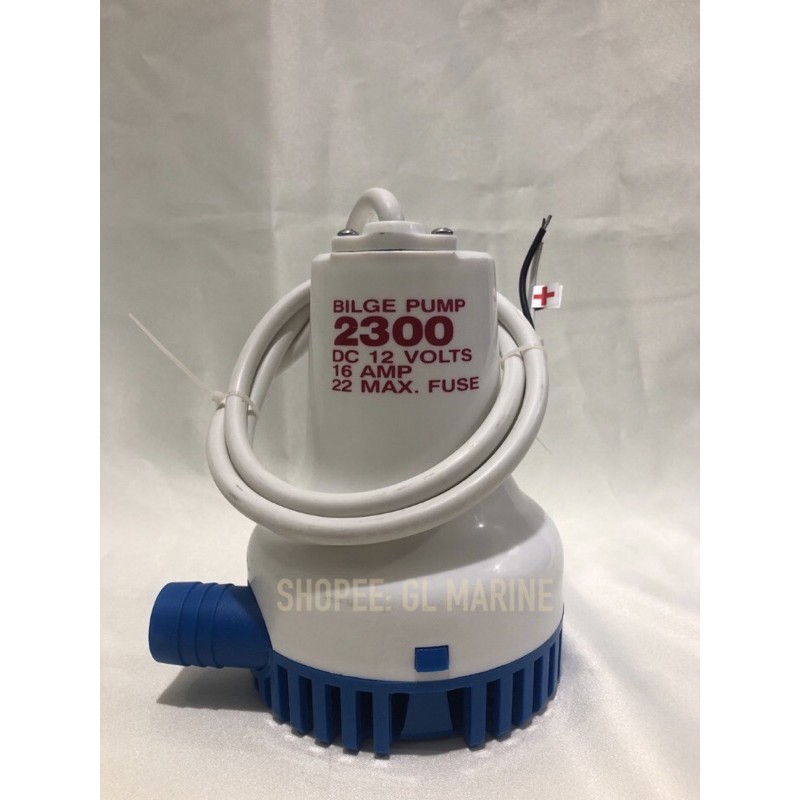 CKS 12V 24V SUBMERSIBLE MARINE BILGE PUMP 2300GPH PUMP AIR PUMP KARANG ...