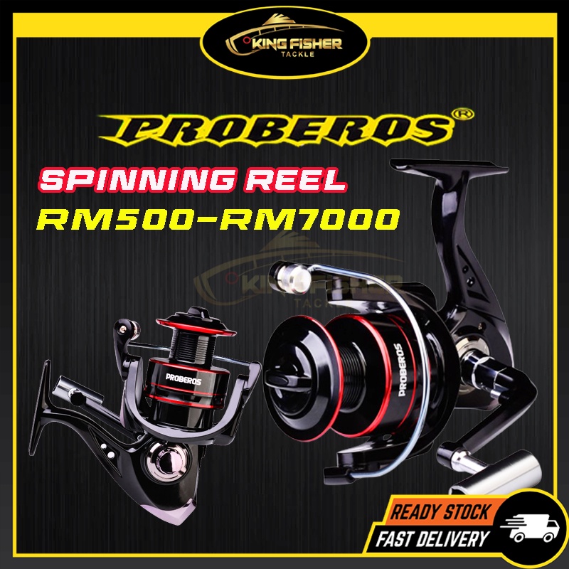 KFT PROBEROS Spinning Reel RM500-RM7000 Fishing Reel Mesin Pancing