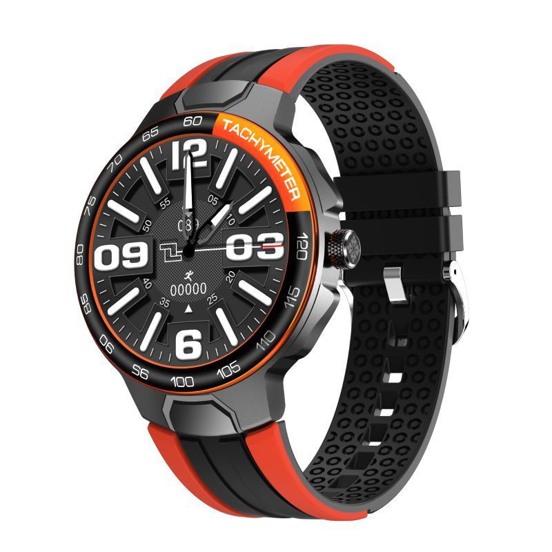 Dynamic dial smart watch heart rate blood pressure monitor step outdoor ...