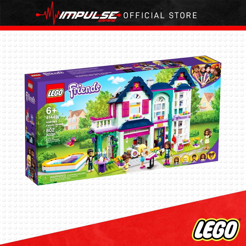 Lego 41449 friends discount andrea's family house stores