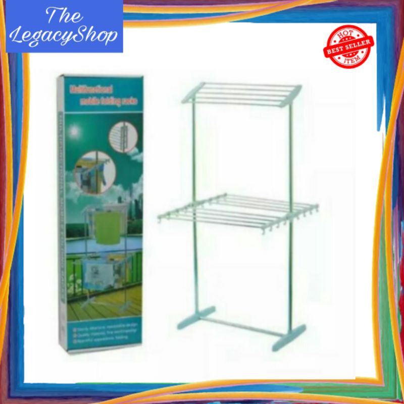 Multifunctional mobile folding online racks