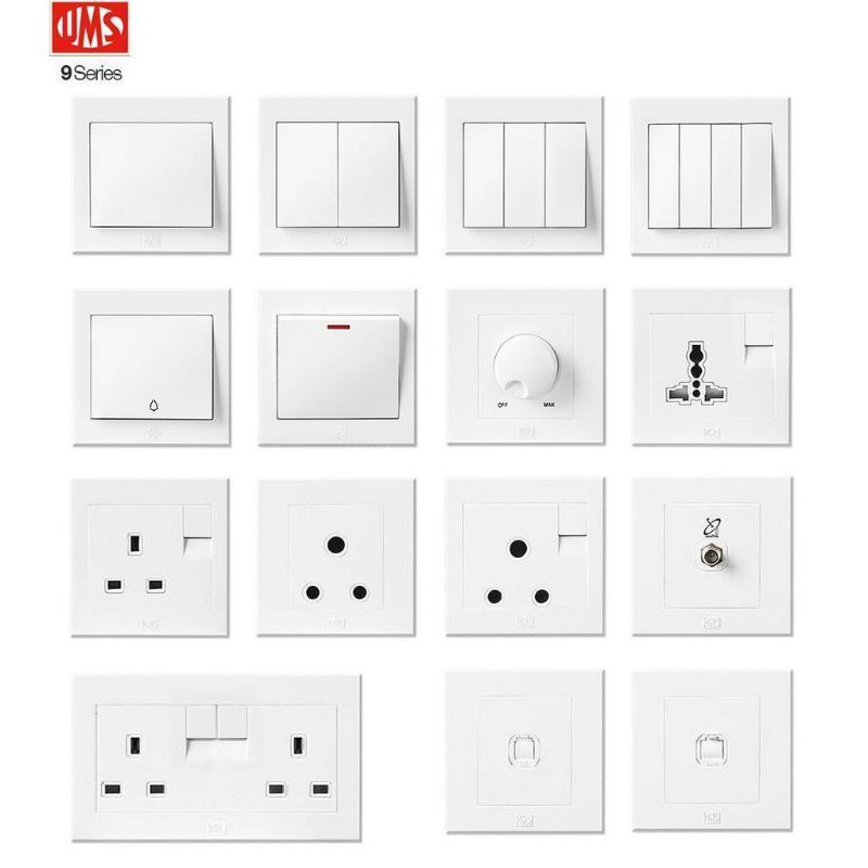 UMS 9 Series Model Switch Socket Variable | Shopee Malaysia