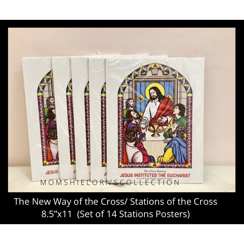 Station of the Cross Poster| Way of the Cross Posters | Small, Medium ...