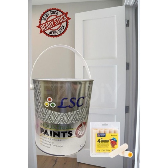 5Liter MATTE WHITE PAINT FOR WOOD AND METAL Shopee Malaysia