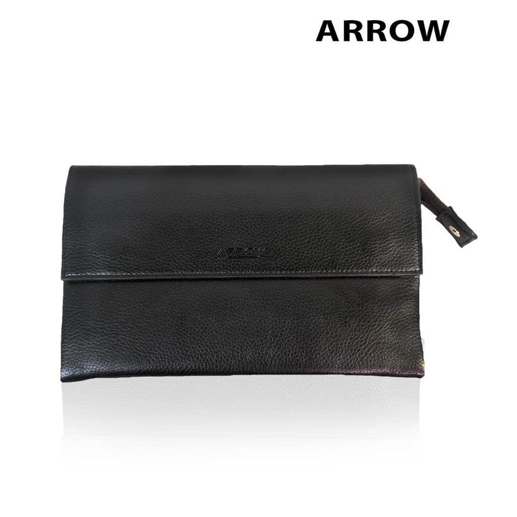 READY STOCK] Arrow Luxury Genuine Leather Men's Clutch Bag