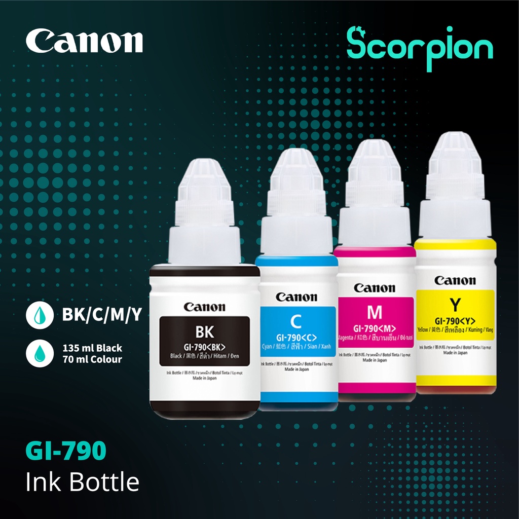 Canon PIXMA GI-790 Ink Bottle | Shopee Malaysia
