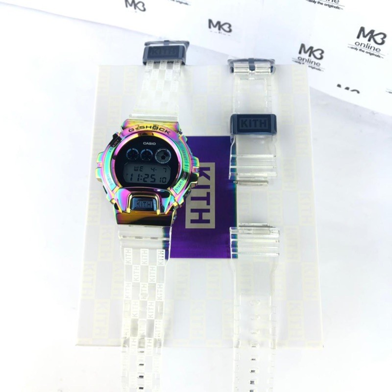 Casio G-Shock X KITH 10th Anniversary Rainbow IP Stainless