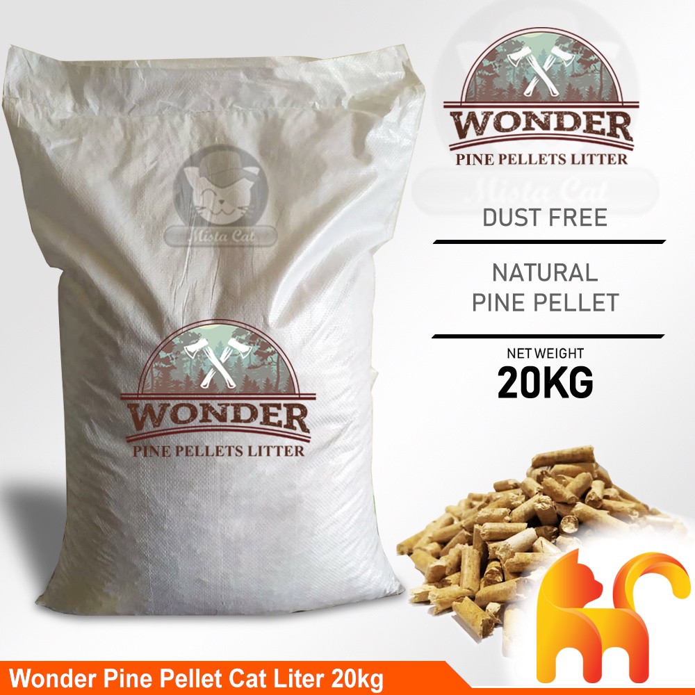 Pine pellet kitty litter hotsell