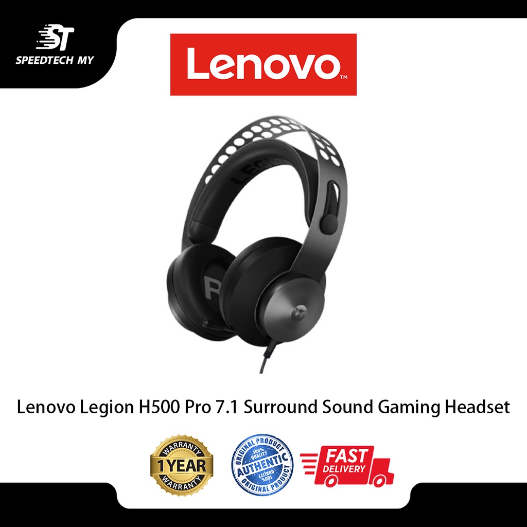 Lenovo Legion H500 Pro 7.1 Surround Sound Gaming Headset | Shopee Malaysia