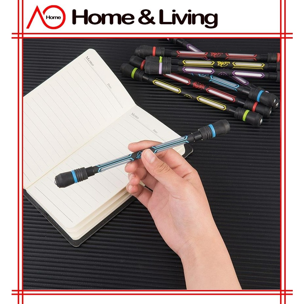 AO Home Spinning Pen Fingers Flexible Student Release Pressure Gel Pens