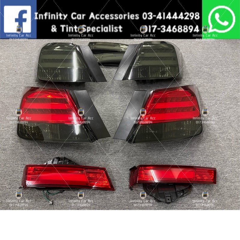 Honda Accord 20082013 Led Taillamp Tail Lamp Light Shopee Malaysia