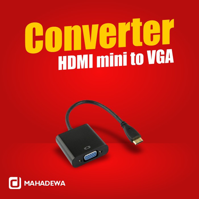 Hdmi to VGA Converter / HDMI to VGA Converter Shopee Malaysia