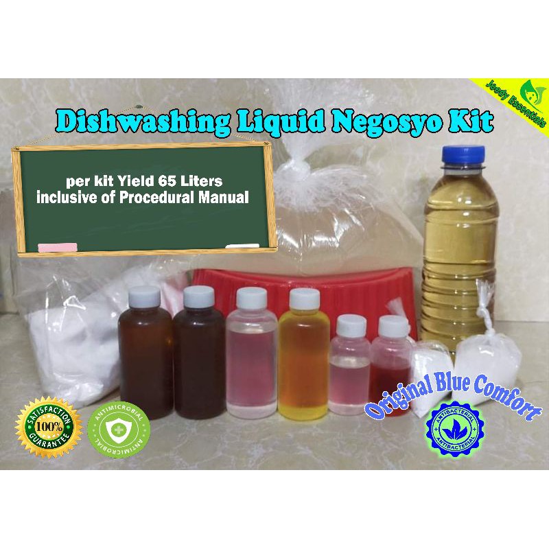 Bulk Dishwashing Liquid Negosyo Kit Blue Comfort 6570 Liters Shopee