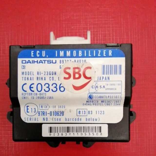 PERODUA ALZA MYVI ECU IMMOBILIZER | Shopee Malaysia