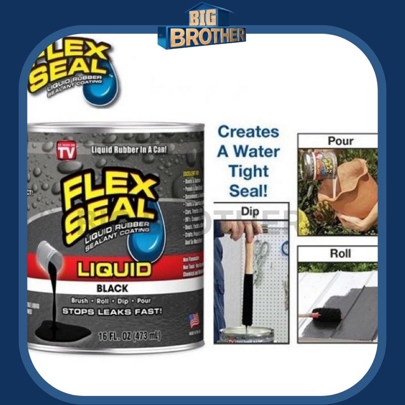 As Seen On TV Flex Seal Liquid Rubber Sealant Coating Spray, Clear