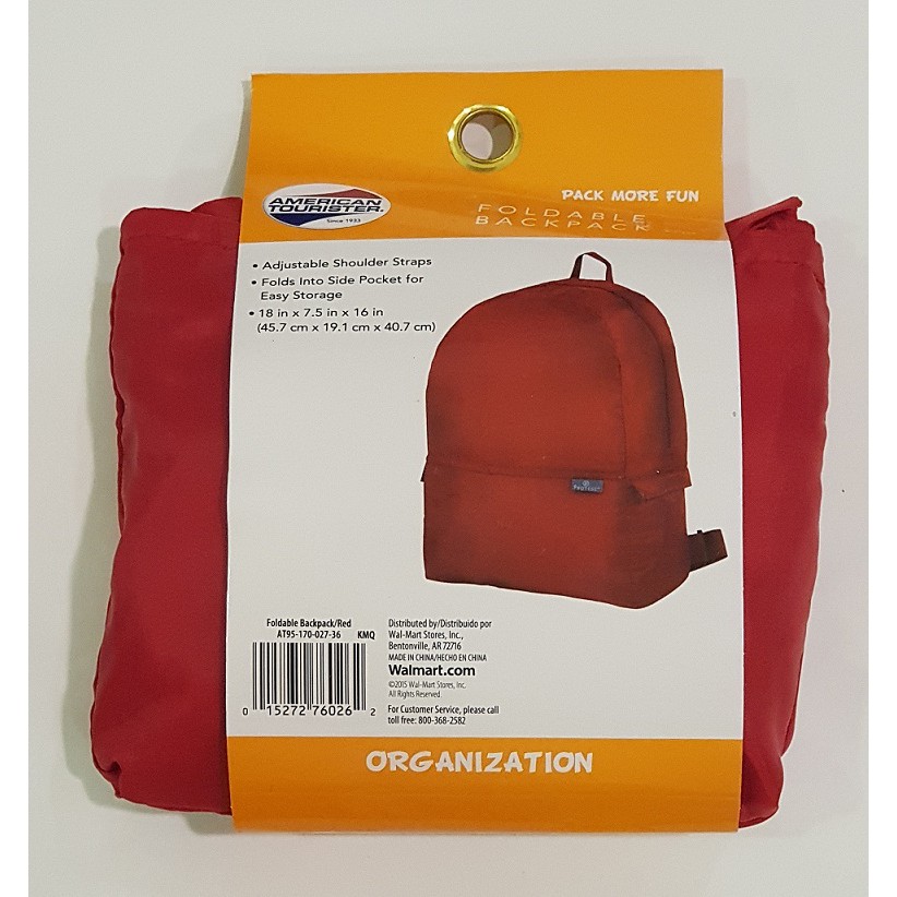 Super Light weight foldable backpack school tuition travel