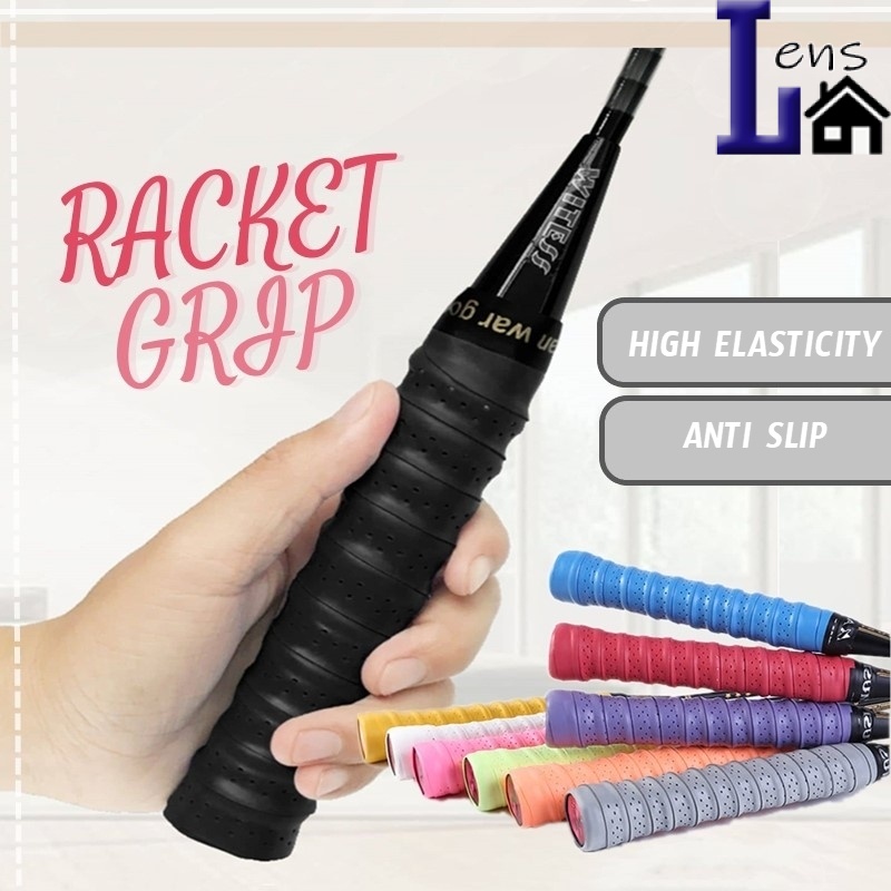 Badminton Grip Anti-Slip Tape Absorbent Sweat Racket Grip Multi-use ...