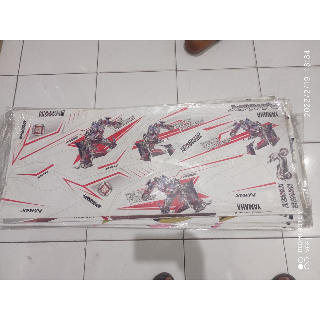 Sticker DECAL STRICKER YAMAHA NMAX 150 OLD FULL BODY V5 | Shopee Malaysia