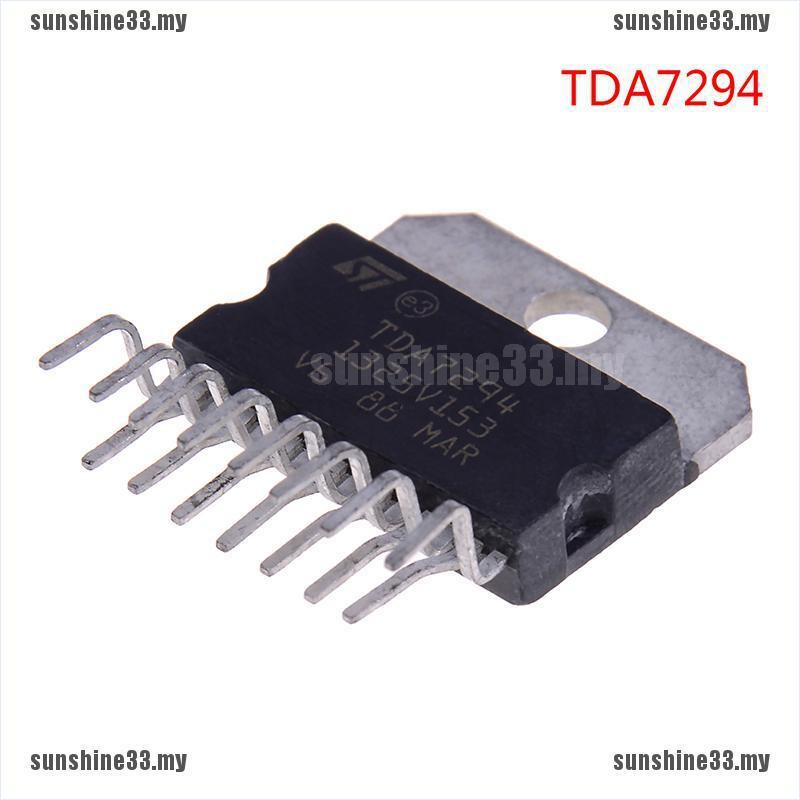 Tda7294 Datasheet TDA7294 MULTIWATT 15 AUDIO AMPLIFIER IC Ulutaş