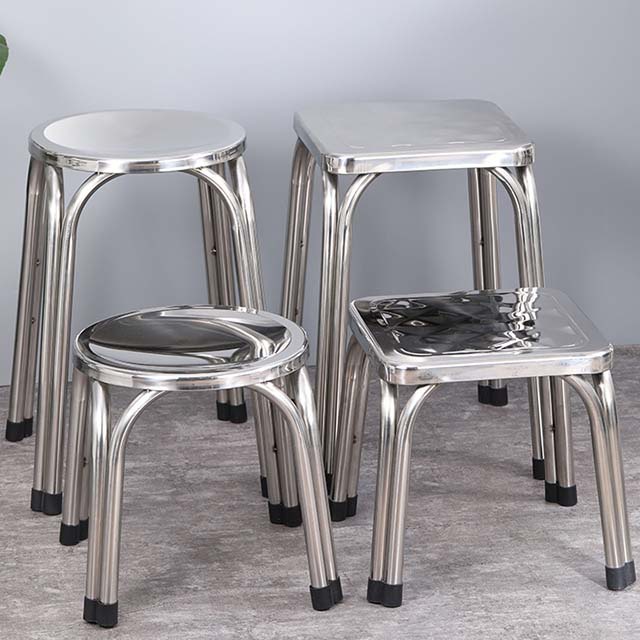 Stainless steel 2024 stool chair