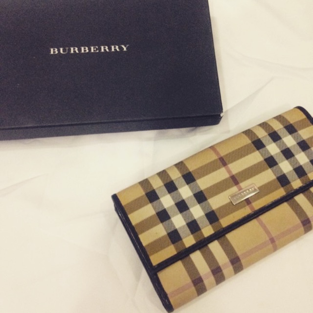 Authentic Burberry wallet