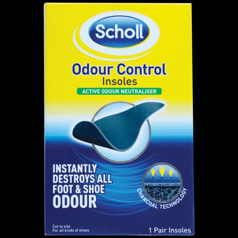 Odour control insoles store