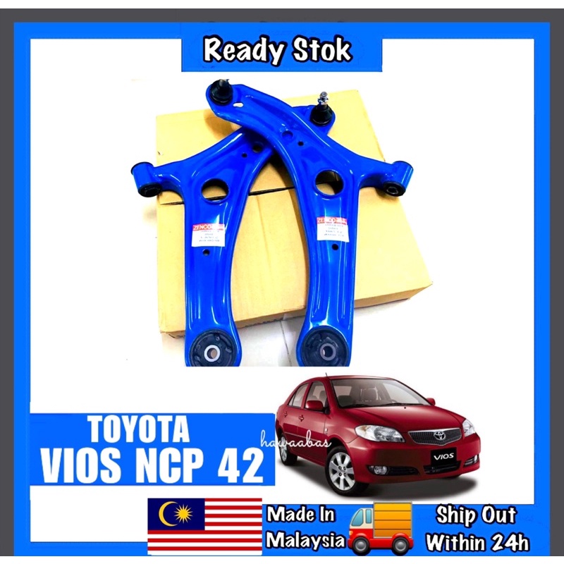 LOWER ARM HEAVY DUTY TOYOTA VIOS NCP42 ZENCO🔥Daily ship🔥💯original 💯