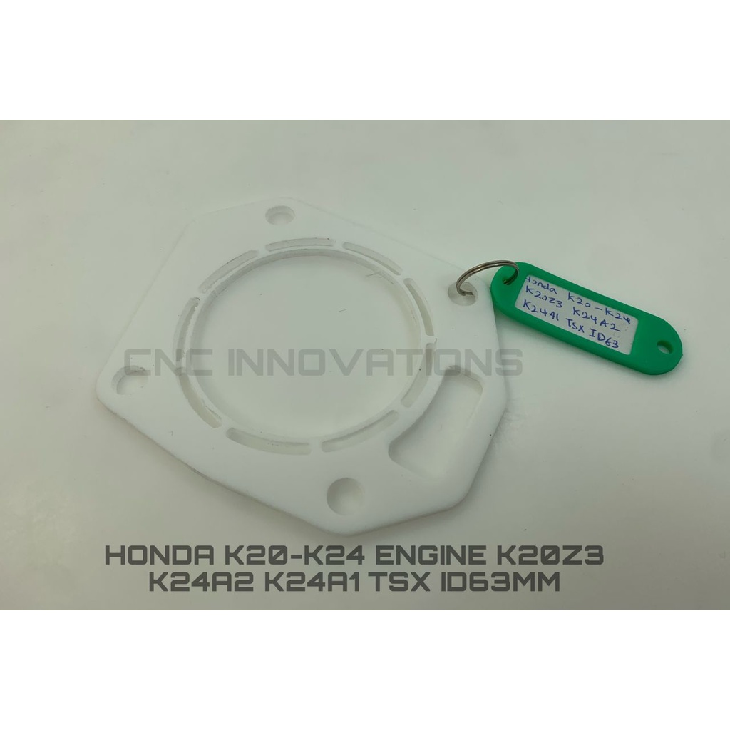 HONDA K20K24 ENGINE K20Z3 K24A2 K24A1 TSX ID63MM INTAKE MANIFOLD THROTTLE BODY TEFLON GASKET
