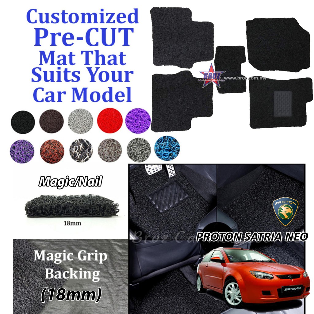 Proton satria deals neo car mats