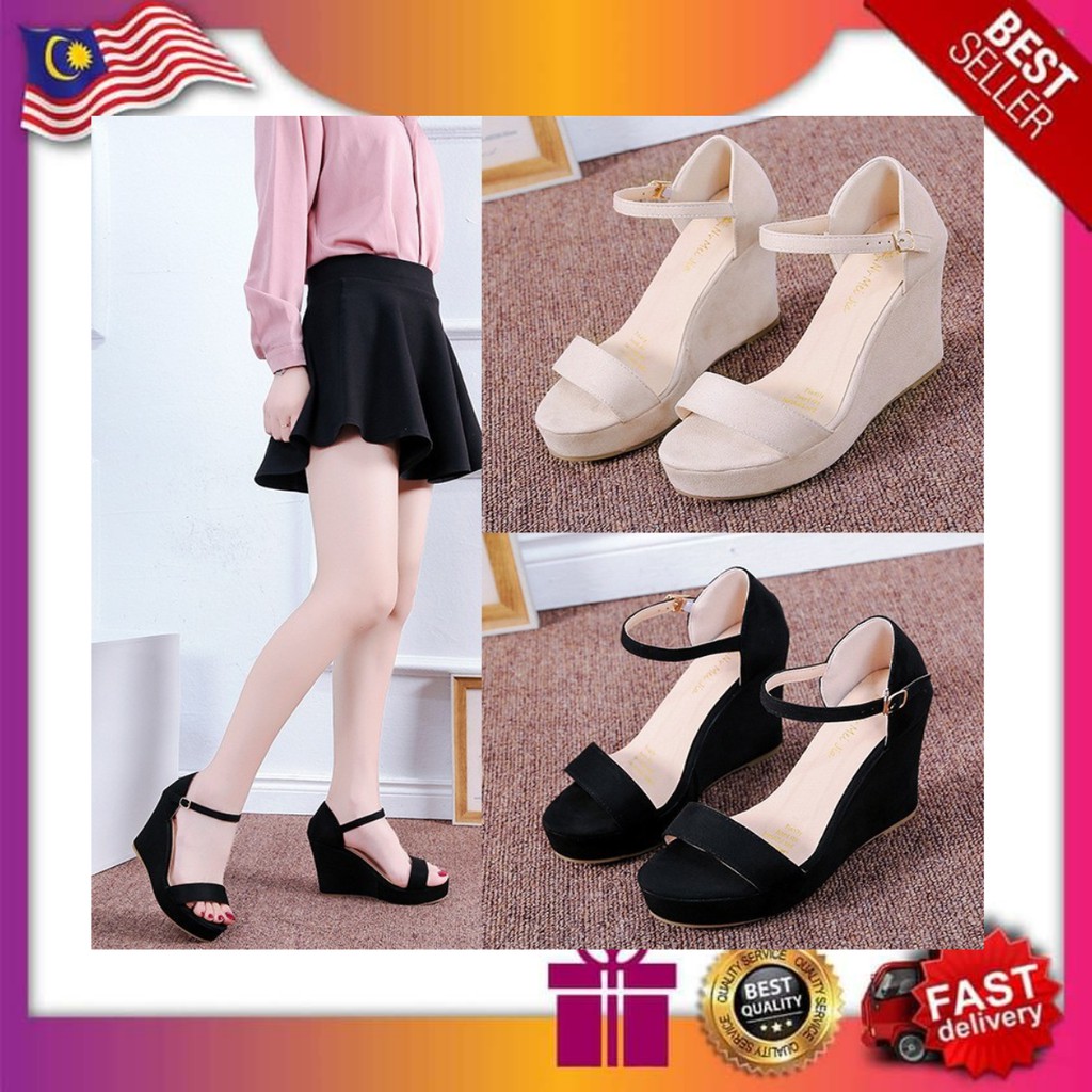 Wedges perempuan on sale