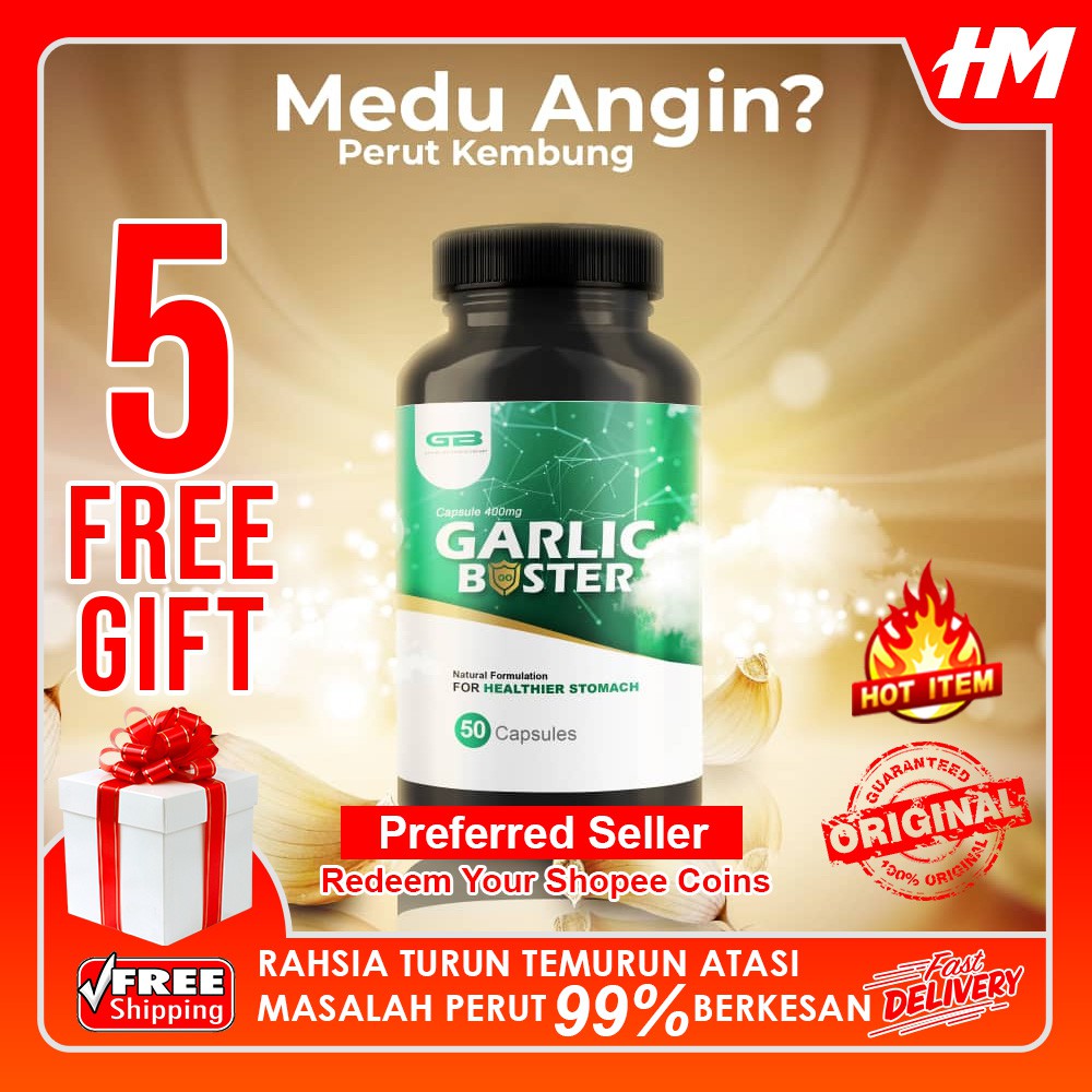 🔥HOT🔥 Original Garlic Booster Membantu Masalah Angin Dalam Badan ...