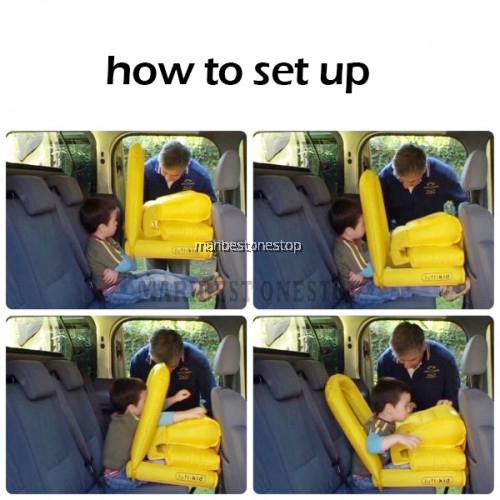 Luftikid inflatable car seat 2025