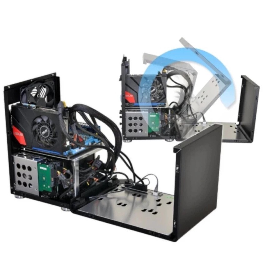 Lian Li PC Q33 Mini ITX Aluminium Casing Shopee Malaysia