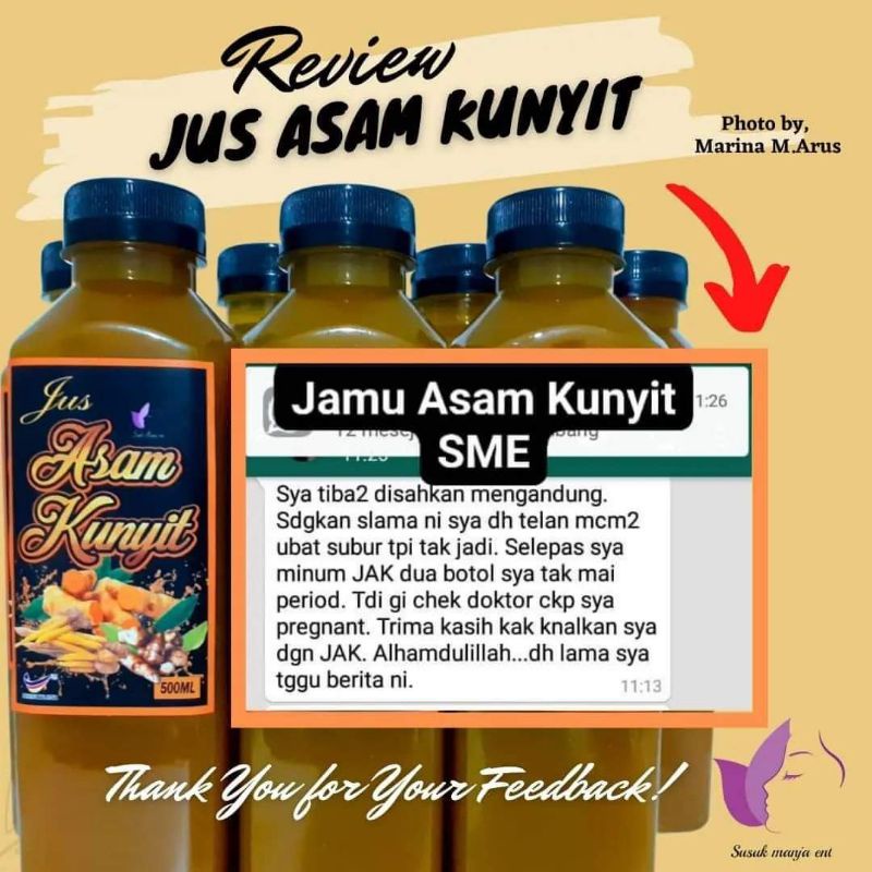 Jamu Kunyit Asam Bidan Liza Original Hq Jus Kunyit Asam Kunyit Lepas Pantang Buang Angin Dalam 1568