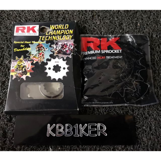 RK Front Sprocket 520 Ninja250 / Yamaha R25 / XJ6 / ER6 / Cbr500R ...