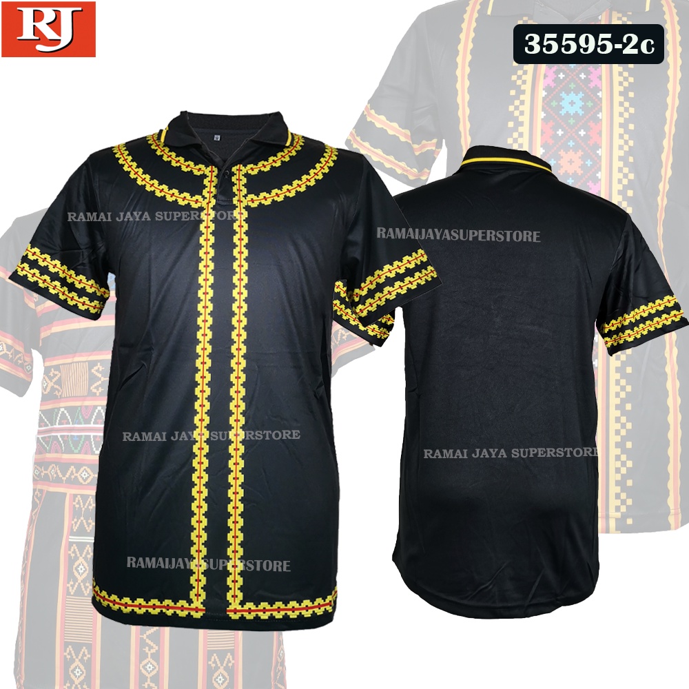 🔥HOT&Wholesale🔥 Baju batik jersey Unisex traditional etnik sabah -Corak ...