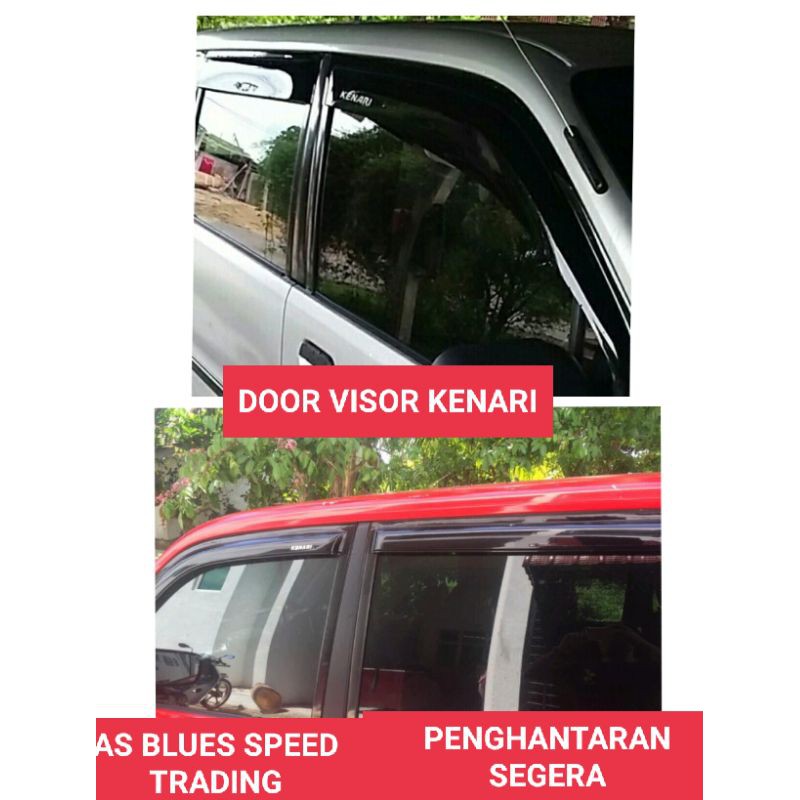 🔥DOOR VISOR PERODUA KENARI / AIRPRESS KENARI / KENING PINTU KENARI 4PCS ...