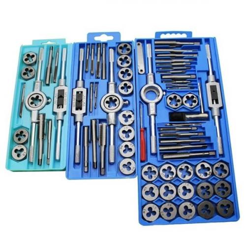 MKR 12Pcs/20Pcs/40Pcs Screw Extractor Tap And Die Set Metal Tap Screw
