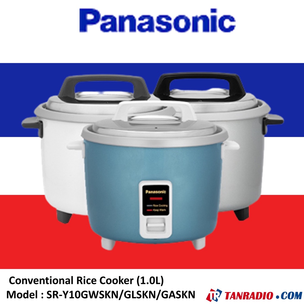 Panasonic SR-Y10 Conventional Rice Cooker (1.0L) | Shopee Malaysia