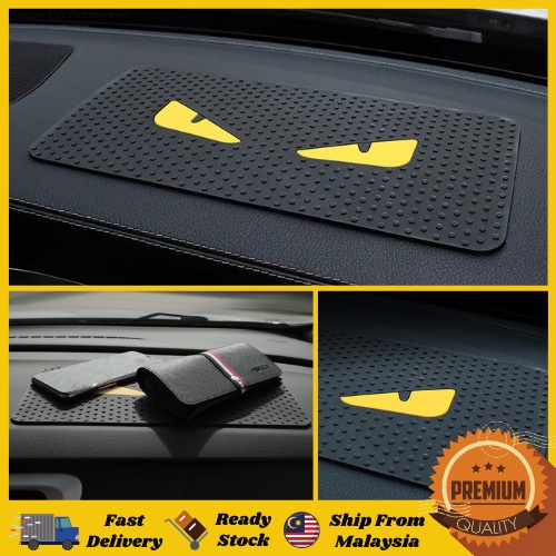 5 X Car Dashboard Stcky Pad-Magc Ant-Slp Non-Slp Mat Car Dashboard