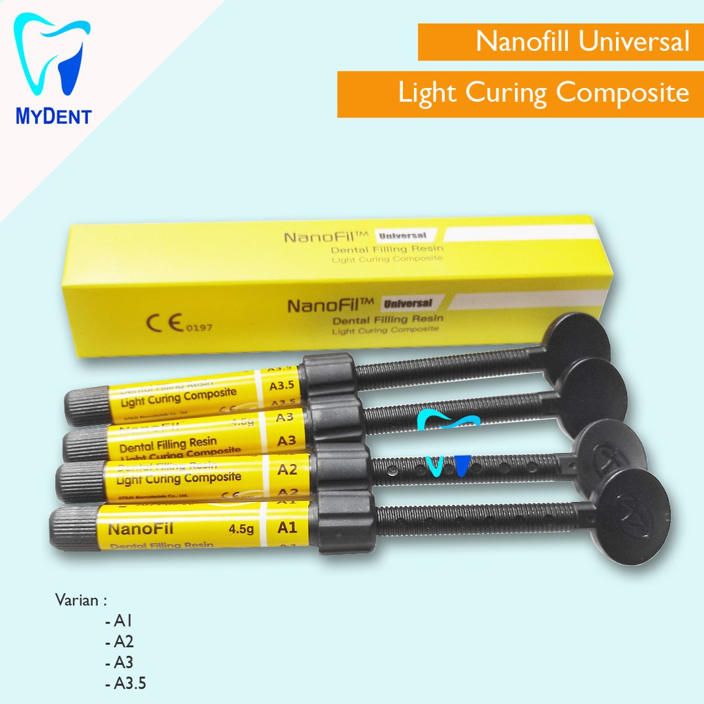 Dental Composite Resin Light Curing Nanofill Composite extra white