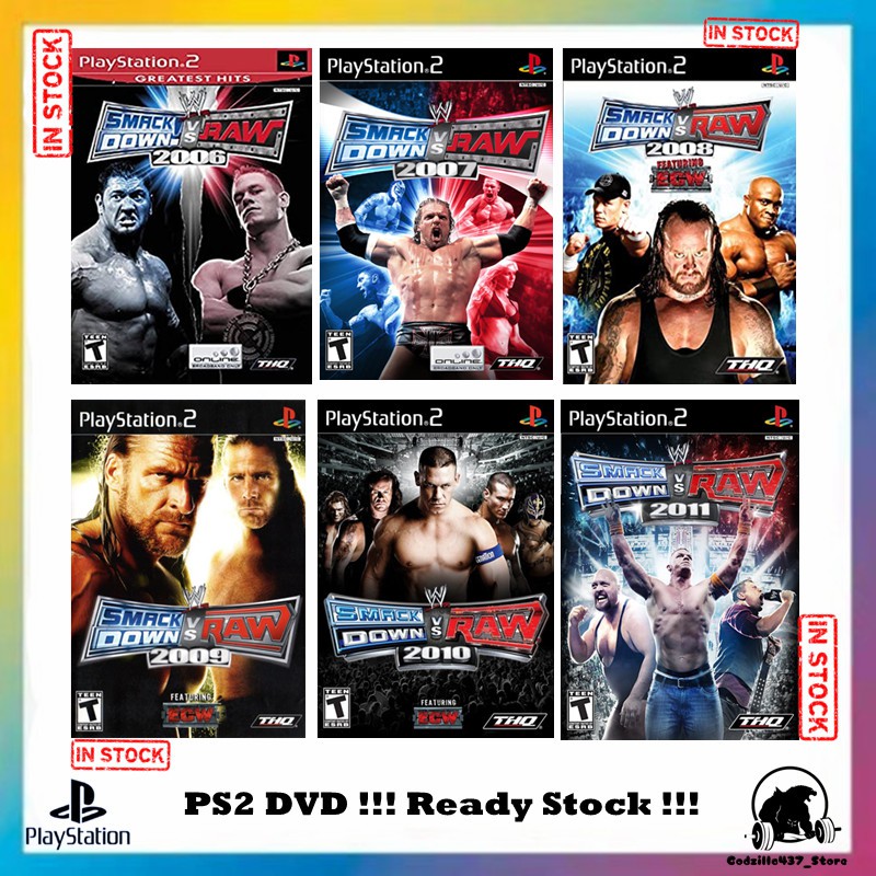 Wwe ps2 best sale