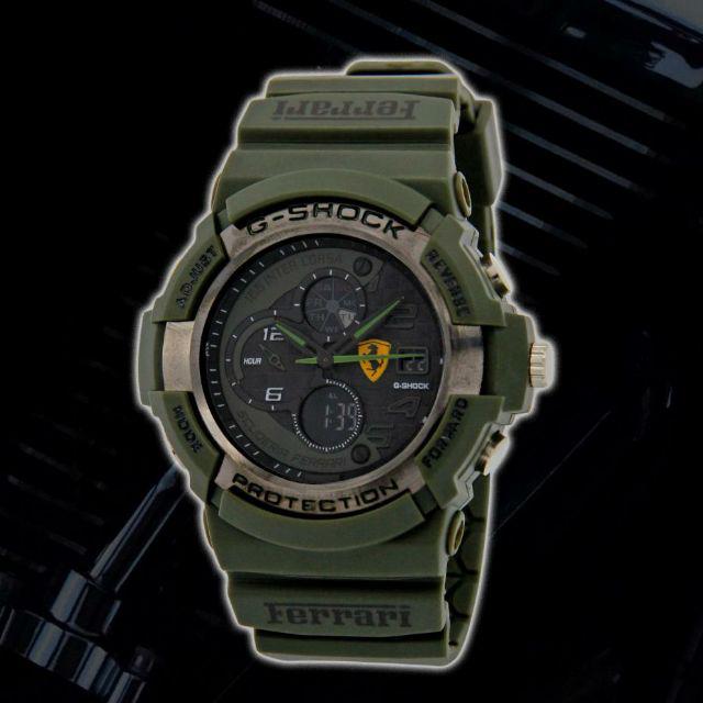 Cesio GShock FERRARI Japan Dual mode Jam Shopee