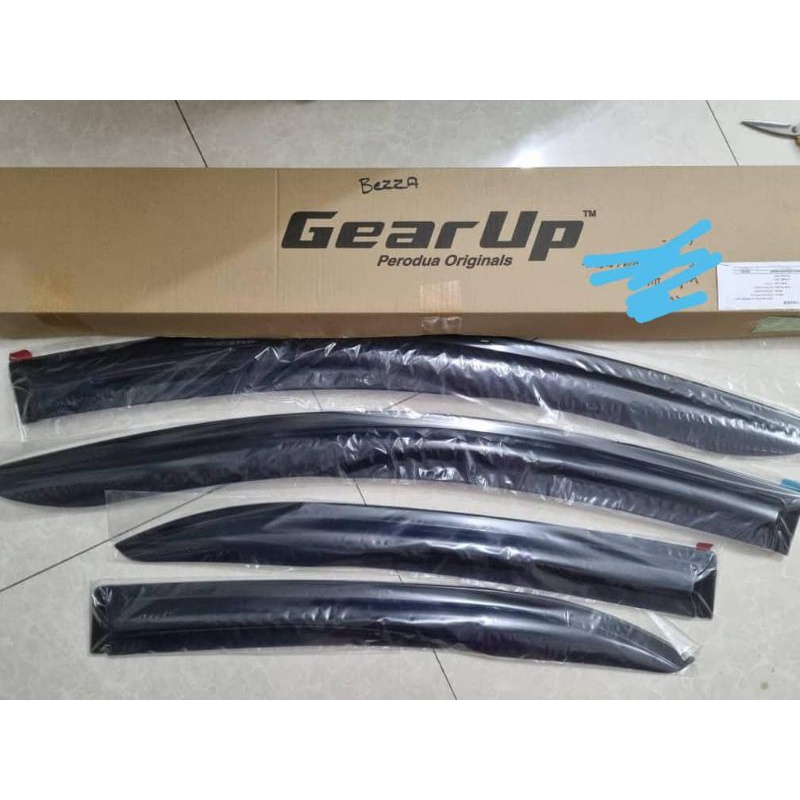 Ready Stock 100% Original Perodua Gear Up Door Visor (Bezza) | Shopee ...