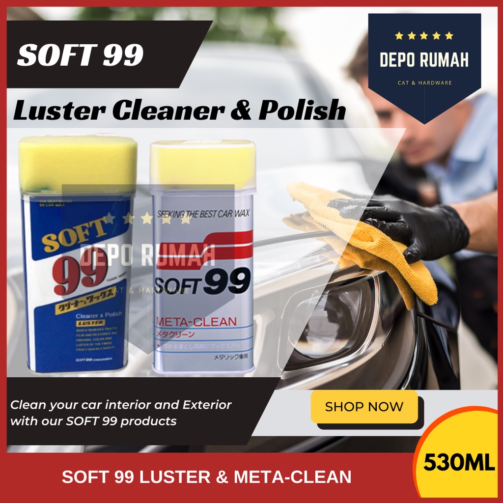 SOFT99 CLEANER & POLISH LUSTER 530ML