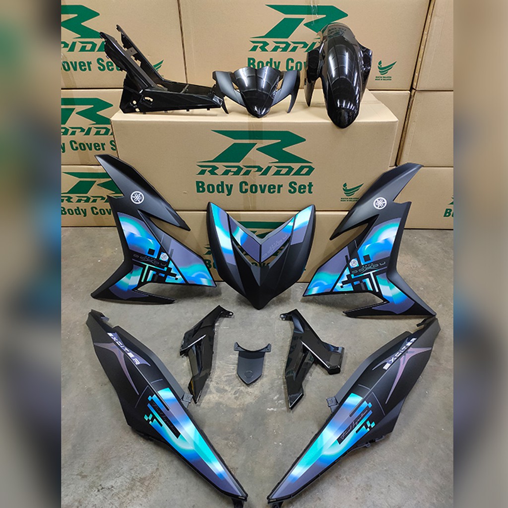 Rapido Doxou Exciter Edition (2020) Yamaha Y15ZR V2 Motorcycle Cover ...