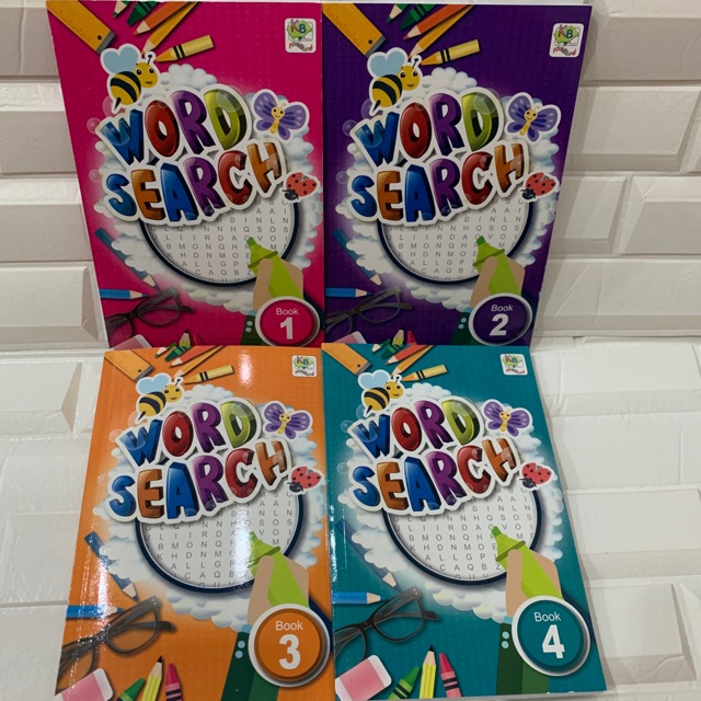 Word Search Books Education Books Puzzle Books Learning | Shopee Malaysia