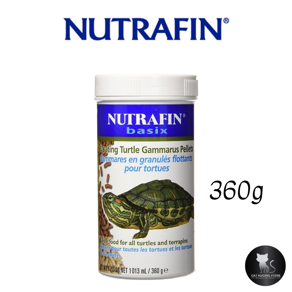 Nutrafin Basix Floating Turtle Pellets Terrapins Food 210g & 360g